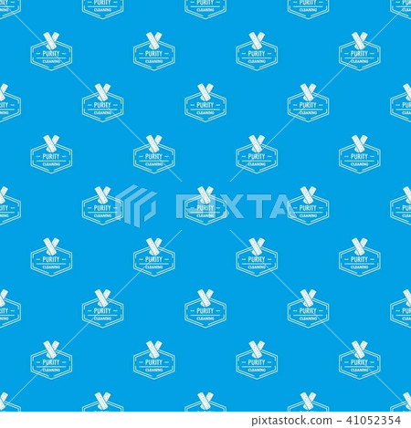 Cleaning pattern vector seamless blue Cleaning pattern vector seamless blue 41052354