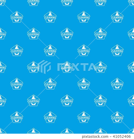 Cleaning bottle pattern vector seamless blue Cleaning bottle pattern vector seamless blue 41052406