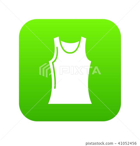 Women t shirt icon green vector Women t shirt icon green vector 41052456