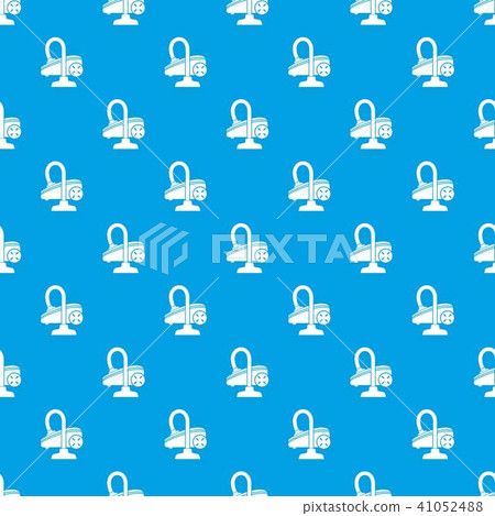 Vacuum cleaner pattern vector seamless blue 41052488