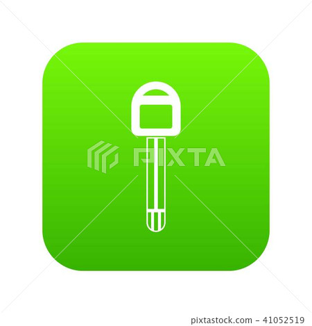 Car key icon digital green Car key icon digital green 41052519