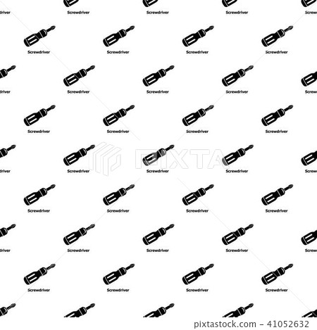 Screwdrive pattern vector seamless Screwdrive pattern vector seamless 41052632
