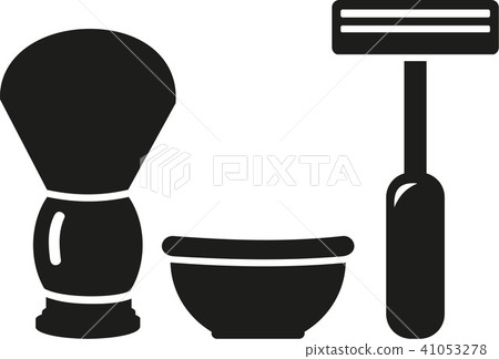 Shaving Equipment brush bowl and razor Shaving Equipment brush bowl and razor 41053278