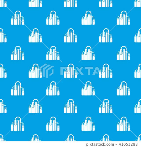 Factory pattern vector seamless blue Factory pattern vector seamless blue 41053288