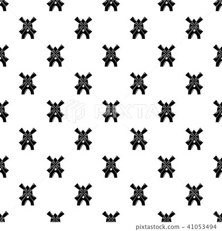 Windmill pattern vector seamless - Stock Illustration [41053494] - PIXTA
