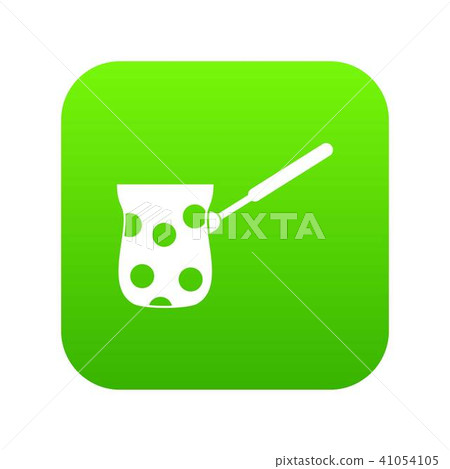 Cezve icon digital green 41054105