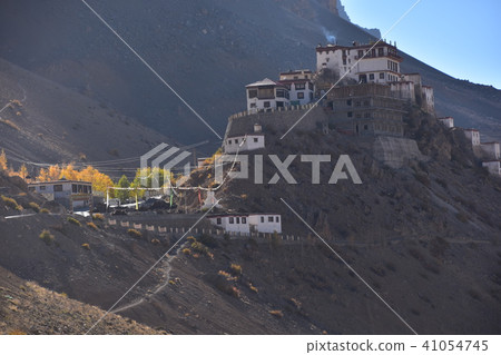 Monasteries and temples like Keyogonpa Fortress of Spirit Valley in Himalayan Mountainous Region of India Monasteries and temples like Keyogonpa Fortress of Spirit Valley in Himalayan Mountainous Region of India 41054745