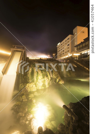 熱水域Kusatsu溫泉/夜視圖 熱水域Kusatsu溫泉/夜視圖 41057464
