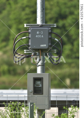 Installation of CT and meter of lead-in for photovoltaic power generation 41057661