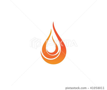 Fire flame Logo Template Fire flame Logo Template 41058011