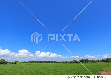 Chosei村莊農村風景在千葉縣 Chosei村莊農村風景在千葉縣 41058129