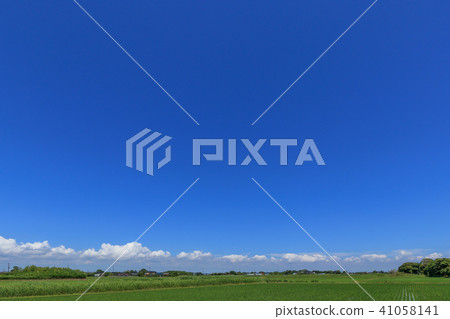 Rural scenery of Chosei village in Chiba prefecture Rural scenery of Chosei village in Chiba prefecture 41058141