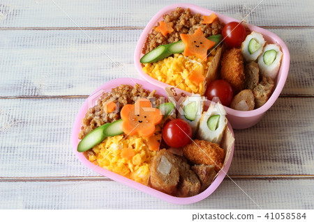 Child's strawberry box lunch Child's strawberry box lunch 41058584