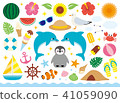 Various summer decorations set 41059090