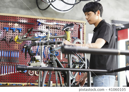 Bicycle shop, life, Korean 41060105