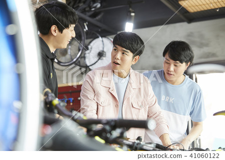 自行車店，生活，韓國 41060122