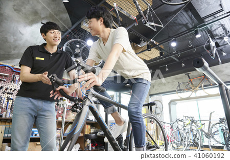 Bicycle shop, life, Korean 41060192