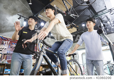Bicycle shop, life, Korean 41060200