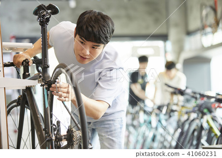 Bicycle shop, life, Korean Bicycle shop, life, Korean 41060231
