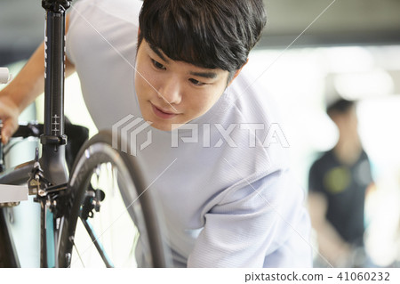 Bicycle shop, life, Korean 41060232