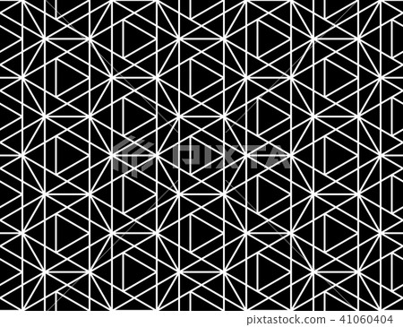 The geometric pattern with lines. Seamless vector - Stock Illustration ...