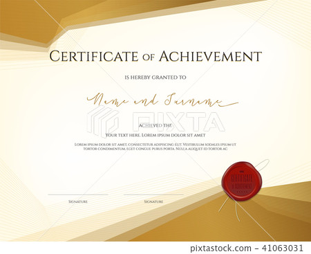 Certificate template Diploma template design Certificate template Diploma template design 41063031