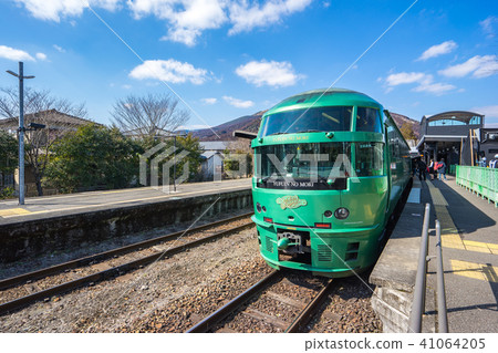 Yufuin no Mori train in Oita, Japan 41064205