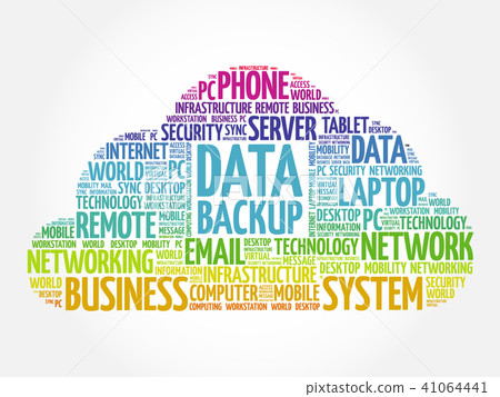 Data Backupword cloud collage Data Backupword cloud collage 41064441