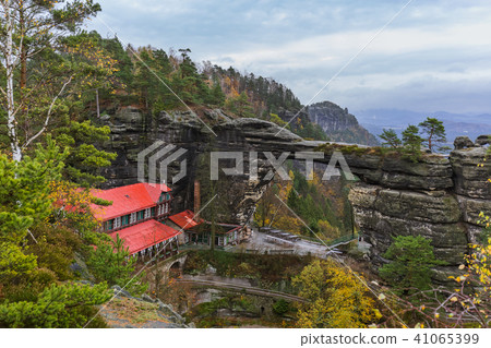 Pravcicka brana rock in Czech republic 41065399