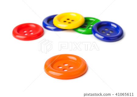 Multicolored buttons 41065611