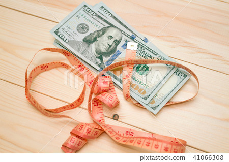 Heap of money measurment. Money dollars comcept 41066308