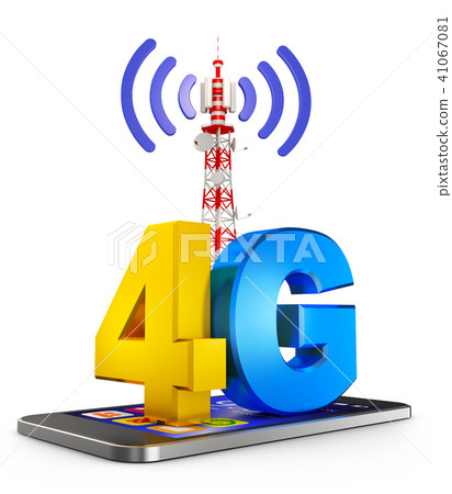 4G and  smartphone 41067081