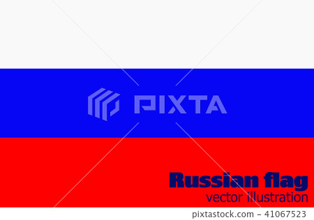 Bright background with flag of Russia. Vector. Bright background with flag of Russia. Vector. 41067523