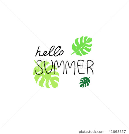 hello summer badge Isolated Typographic Design Label. Season Holidays lettering for logo,Templates hello summer badge Isolated Typographic Design Label. Season Holidays lettering for logo,Templates 41068857
