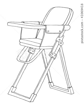 Sketch of a child seat 41069418