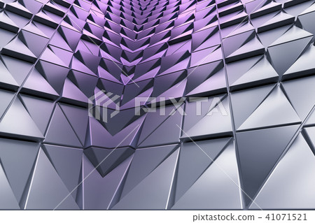 Abstract background of polygonal triangles 41071521