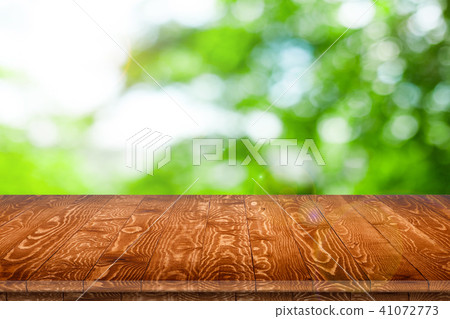 Wooden tabletop perspective for product placement Wooden tabletop perspective for product placement 41072773