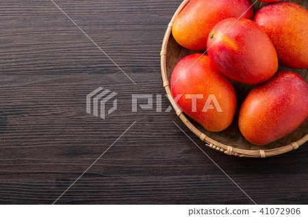 Fresh mango copy space Mango 41072906