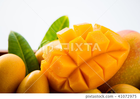 Mango sliced dice Mango cut Mango sliced dice Mango cut 41072975