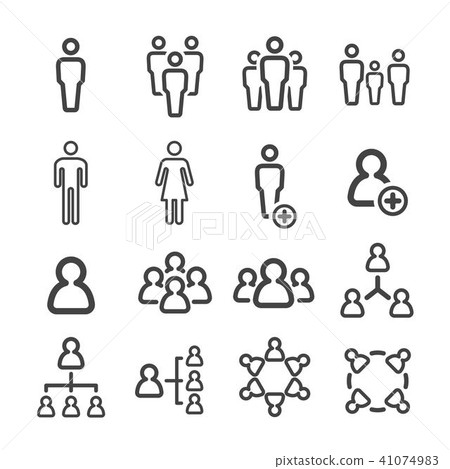 people thin line icon 41074983