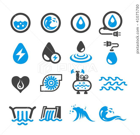 water energy icon 41075780