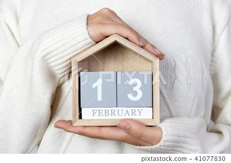 13 February in the calendar.  41077830