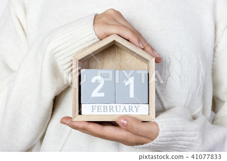 21 February in the calendar.  41077833