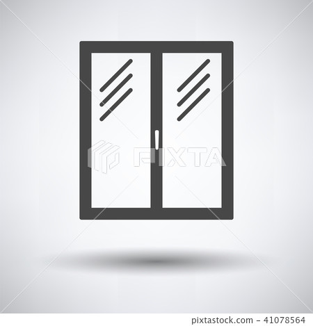 Icon of closed window frame 41078564