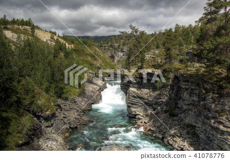 Rough nature in Norwegian landscape Rough nature in Norwegian landscape 41078776