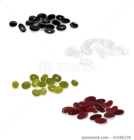 Various dried kidney legumes set 41080176