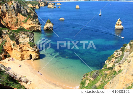 Ponta de Piedade in Lagos, Algarve coast  41080361