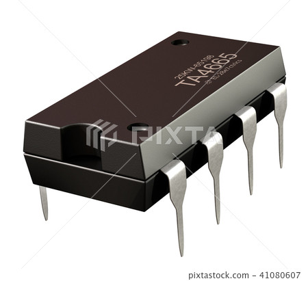 Integrated circuit or 8 pin micro chip and new information technologies. 41080607