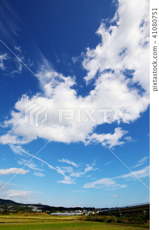 雲彩和藍天茨城縣日立市 雲彩和藍天茨城縣日立市 41080751