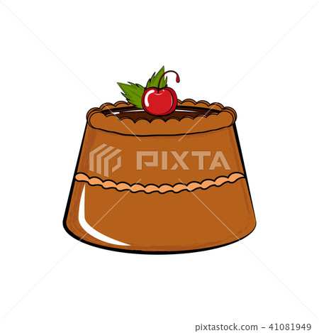 Isolated sweet dessert icon 41081949